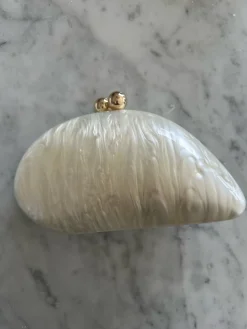 Bonita's Pearl Clutch Bag