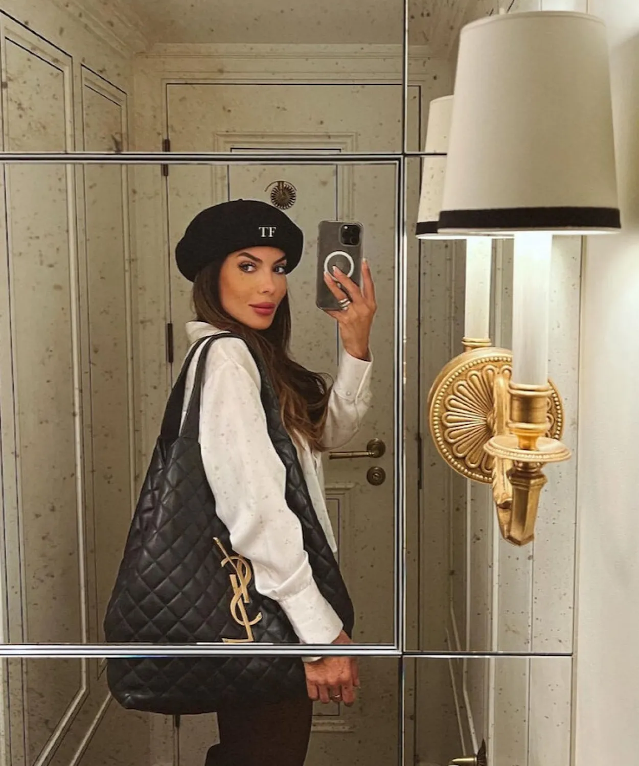 Bonita's Personalised Black Beret