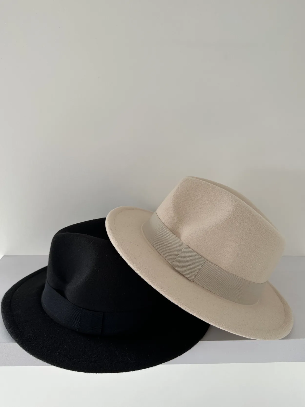 Bonita's Personalised Black Wool Fedora - Child
