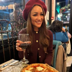 Bonita's Personalised Burgundy Beret