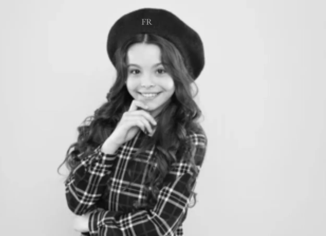 Bonita's Personalised Child Black Beret