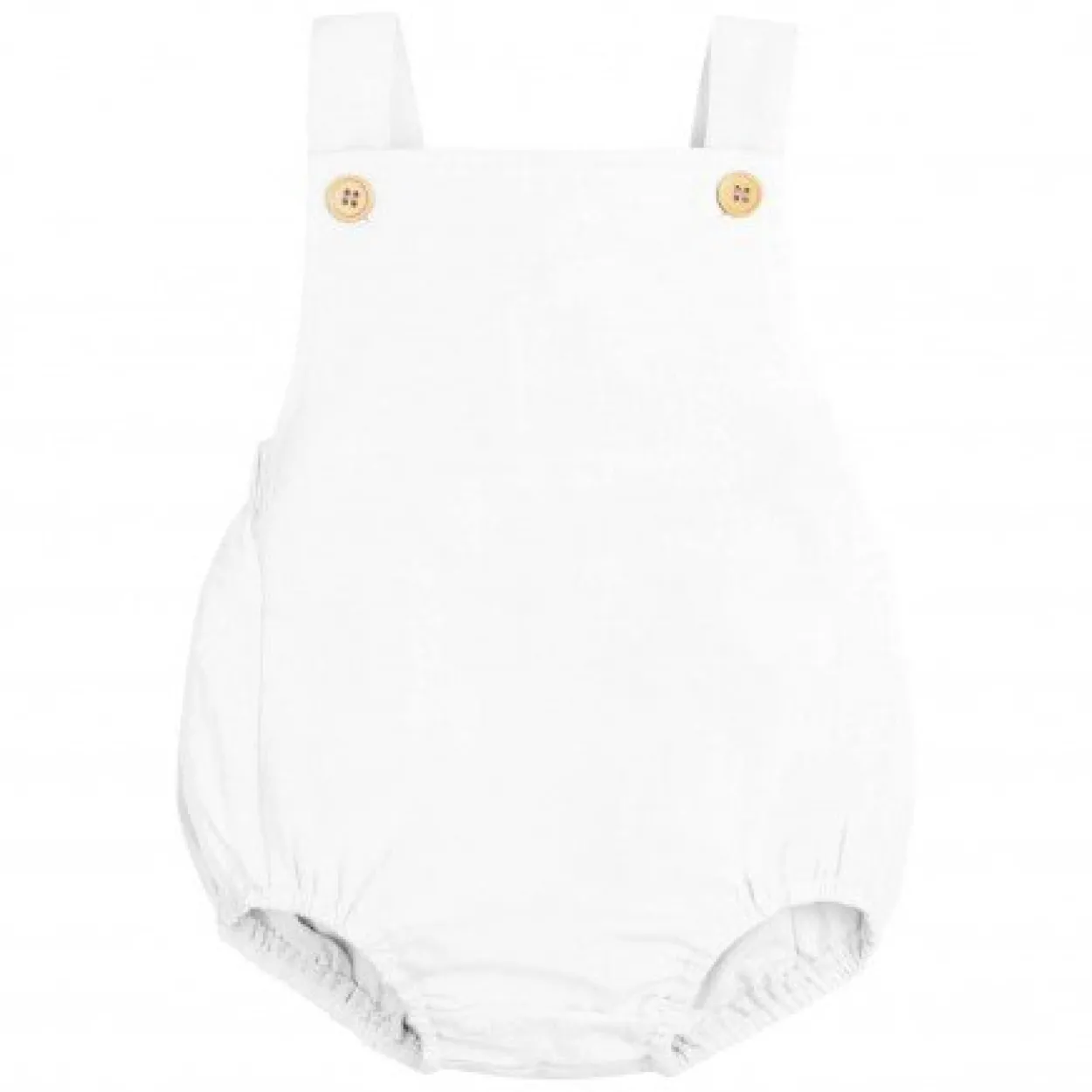 Bonita's Personalised Classic Baby Romper - White
