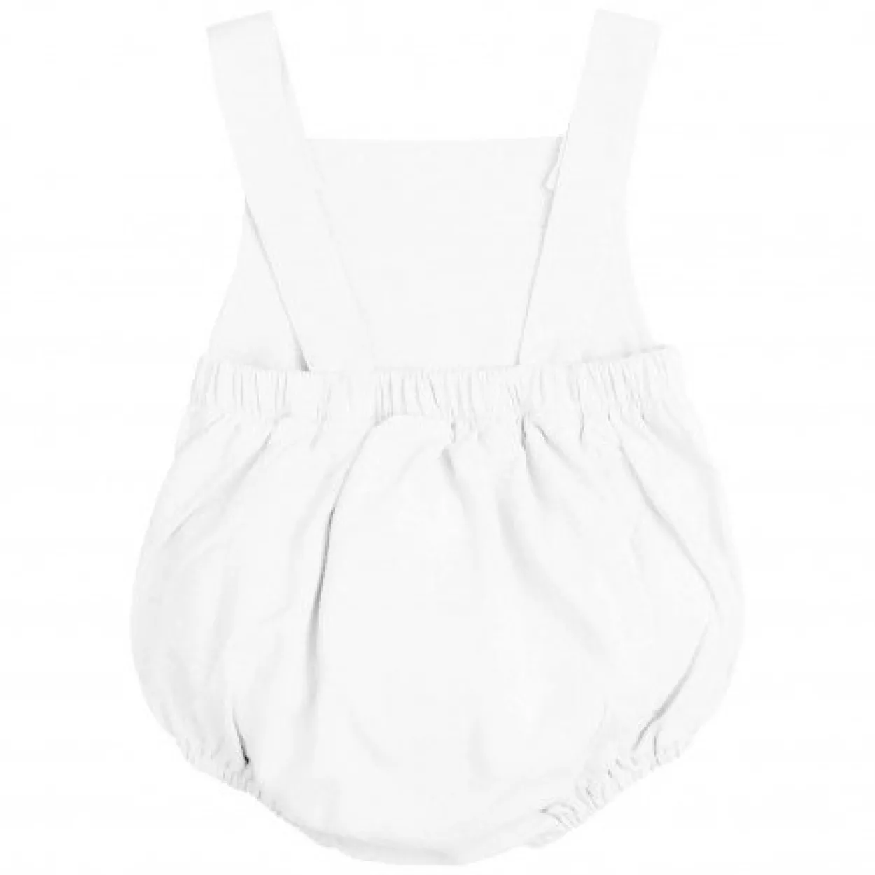 Bonita's Personalised Classic Baby Romper - White
