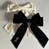 Bonita's Personalised Large Velvet Bows