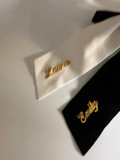 Bonita's Personalised Large Velvet Bows