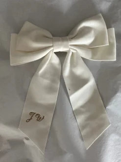 Bonita's Personalised Large Velvet Bows