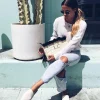 Bonita's Personalised Palm Leaf Clutch - With Monogram