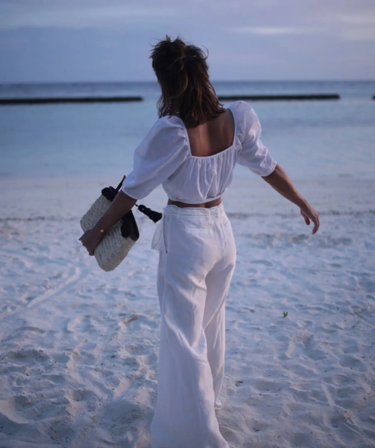 Bonita's Personalised Palm Leaf Clutch - With Monogram