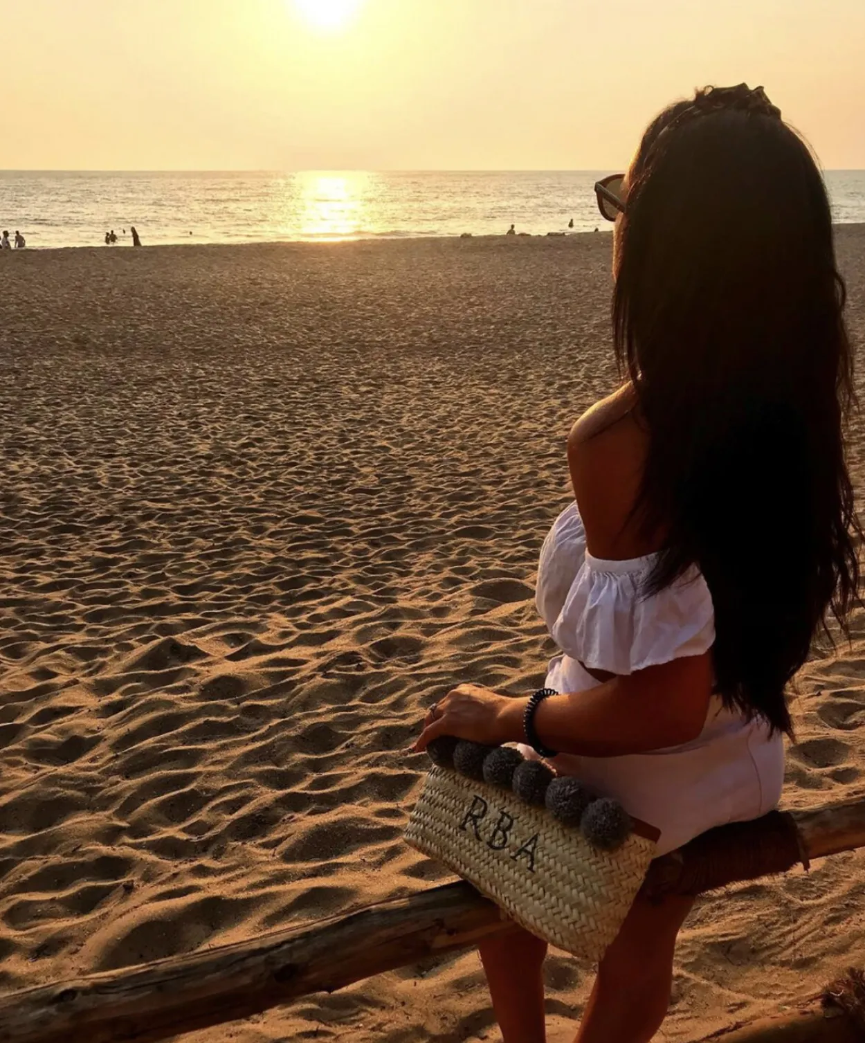 Bonita's Personalised Palm Leaf Clutch - With Monogram
