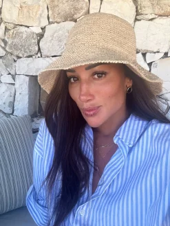 Bonita's Raffia Bucket Hat