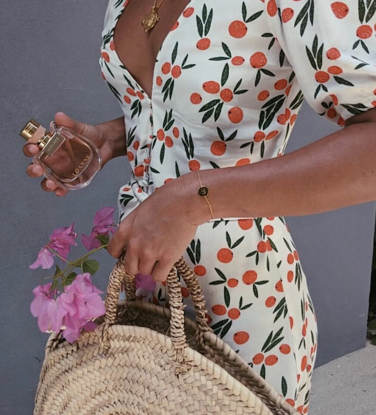 Bonita's Short Handle Roundy Basket