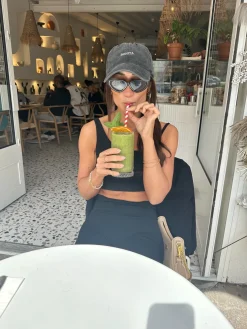 Charcoal Baseball Cap - BONITA