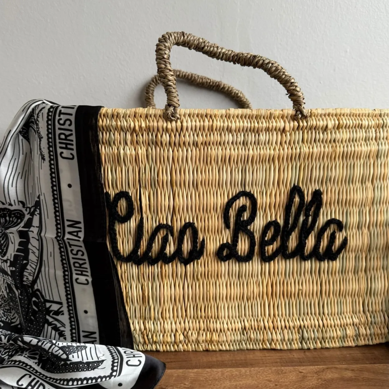 Ciao Bella - Reed Shopper Basket