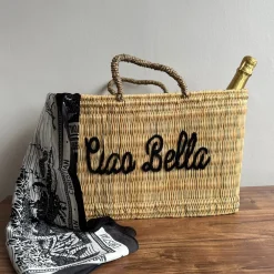 Ciao Bella - Reed Shopper Basket