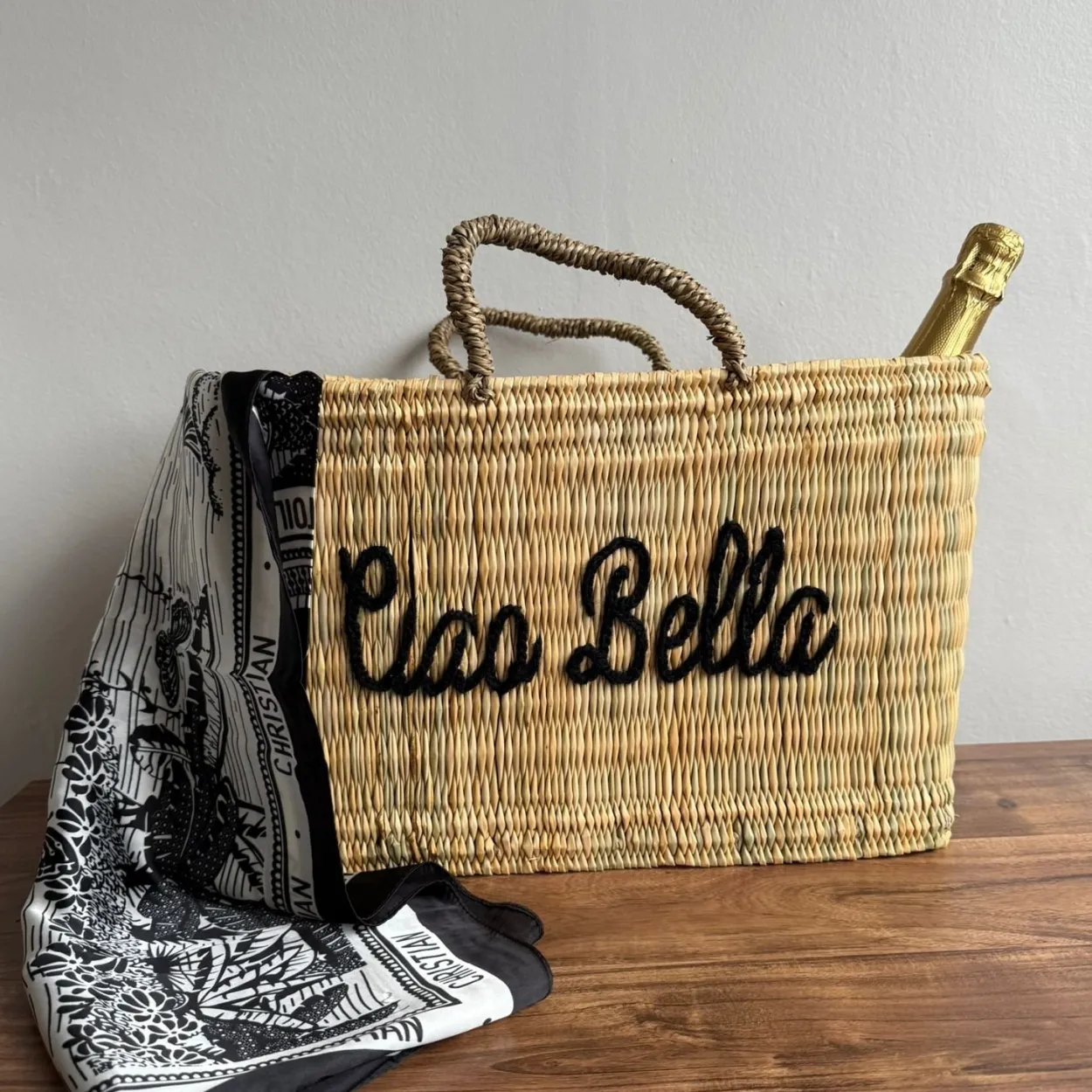 Ciao Bella - Reed Shopper Basket