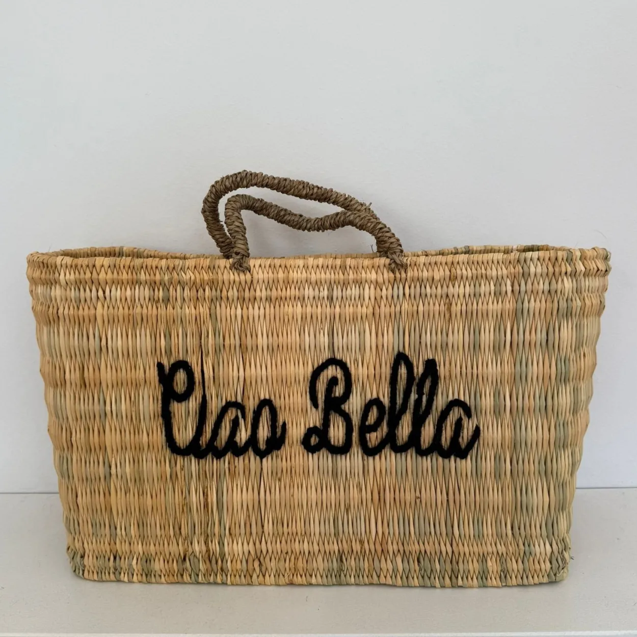 Ciao Bella - Reed Shopper Basket