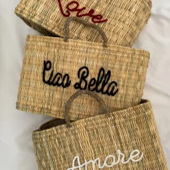 Ciao Bella - Reed Shopper Basket