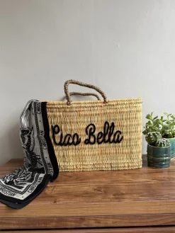 Ciao Bella - Reed Shopper Basket