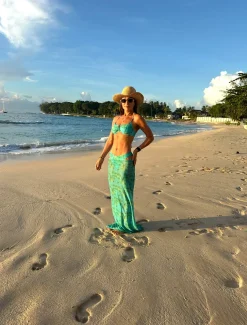 DIAZ - Aqua Bikini & Skirt