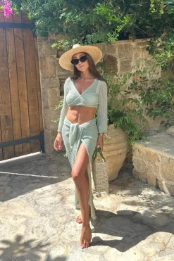DINA - Mint Knit Co-ord