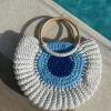 Evil Eye Crochet Bag