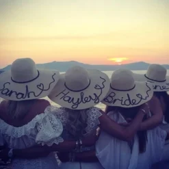Hen Party Personalised Floppy Sun Hats