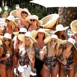 Hen Party Personalised Floppy Sun Hats