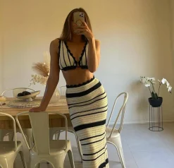 ISLA - Black & White Co-ord