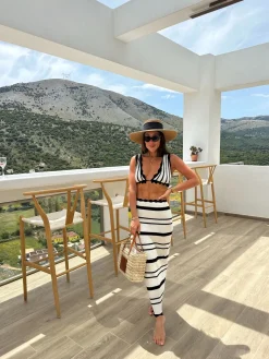 ISLA - Black & White Co-ord