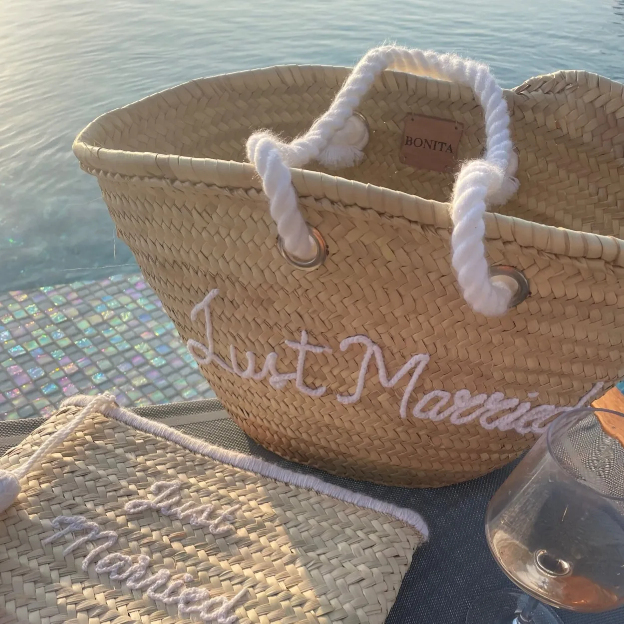 Just Married Basket
