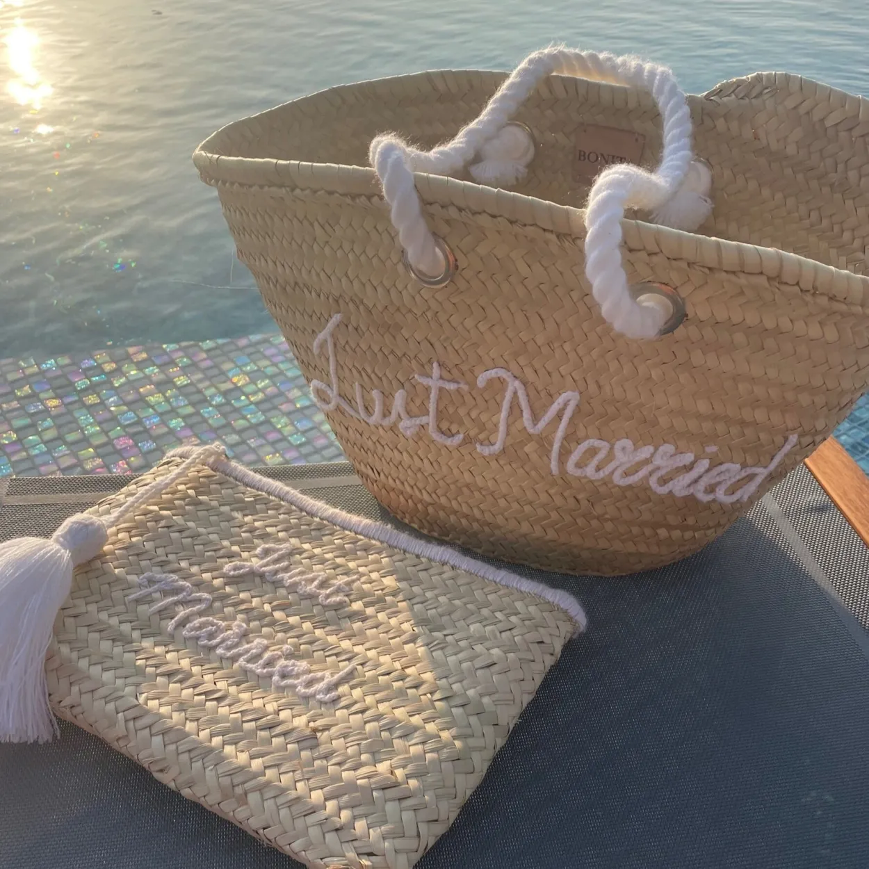 Just Married Basket