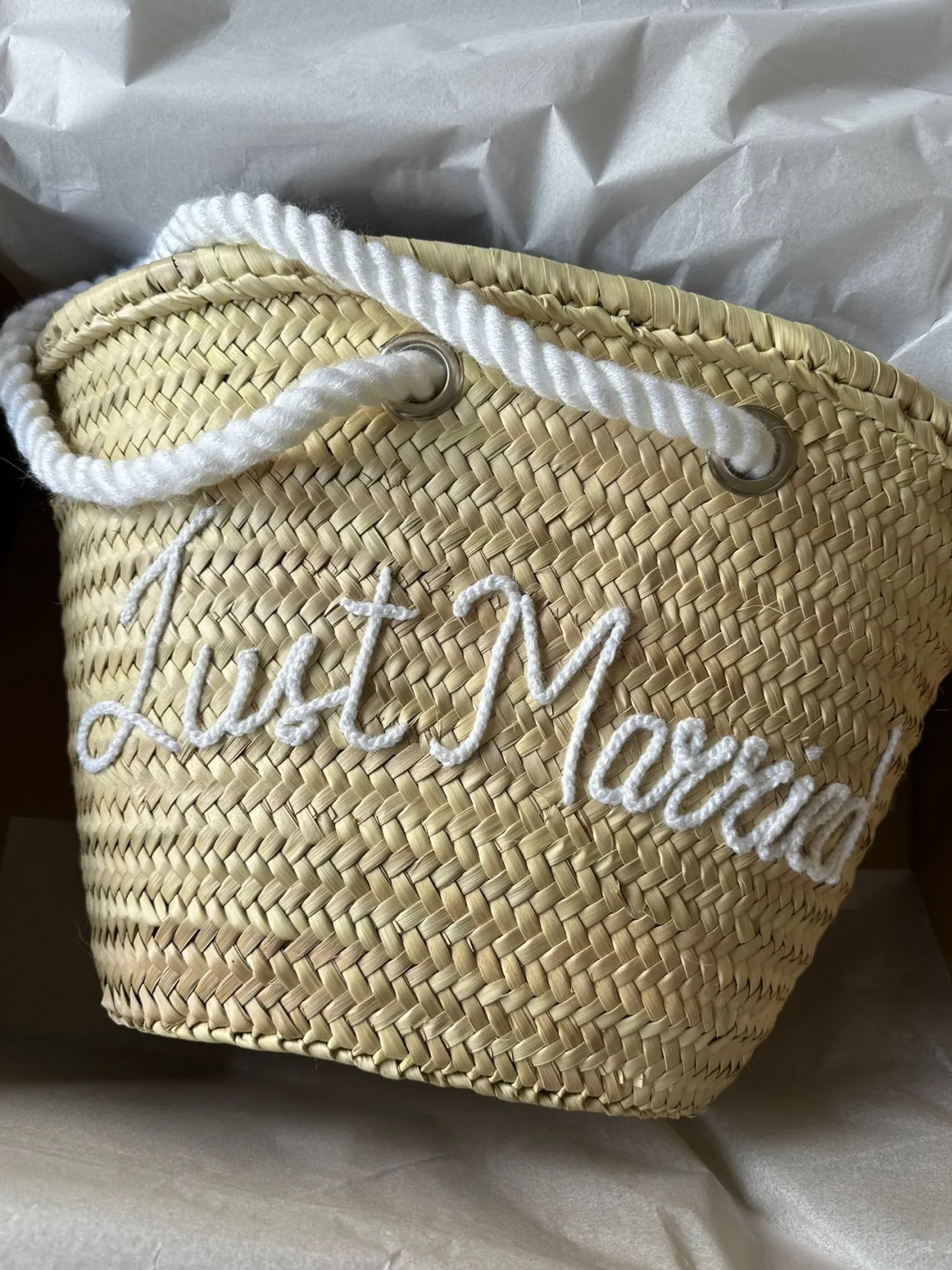 Just Married Basket