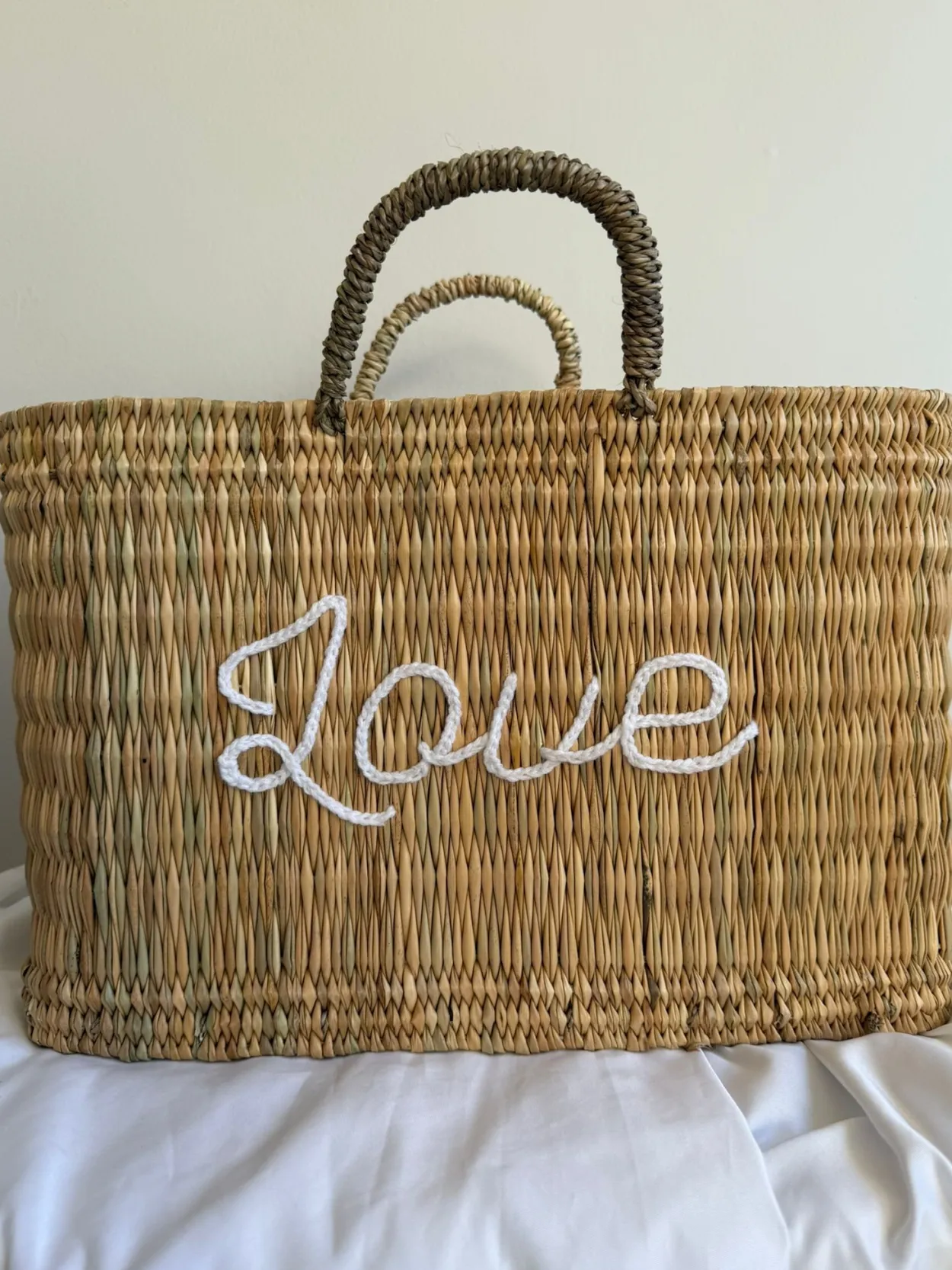 Limited Edition LOVE Reed Basket