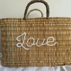 Limited Edition LOVE Reed Basket