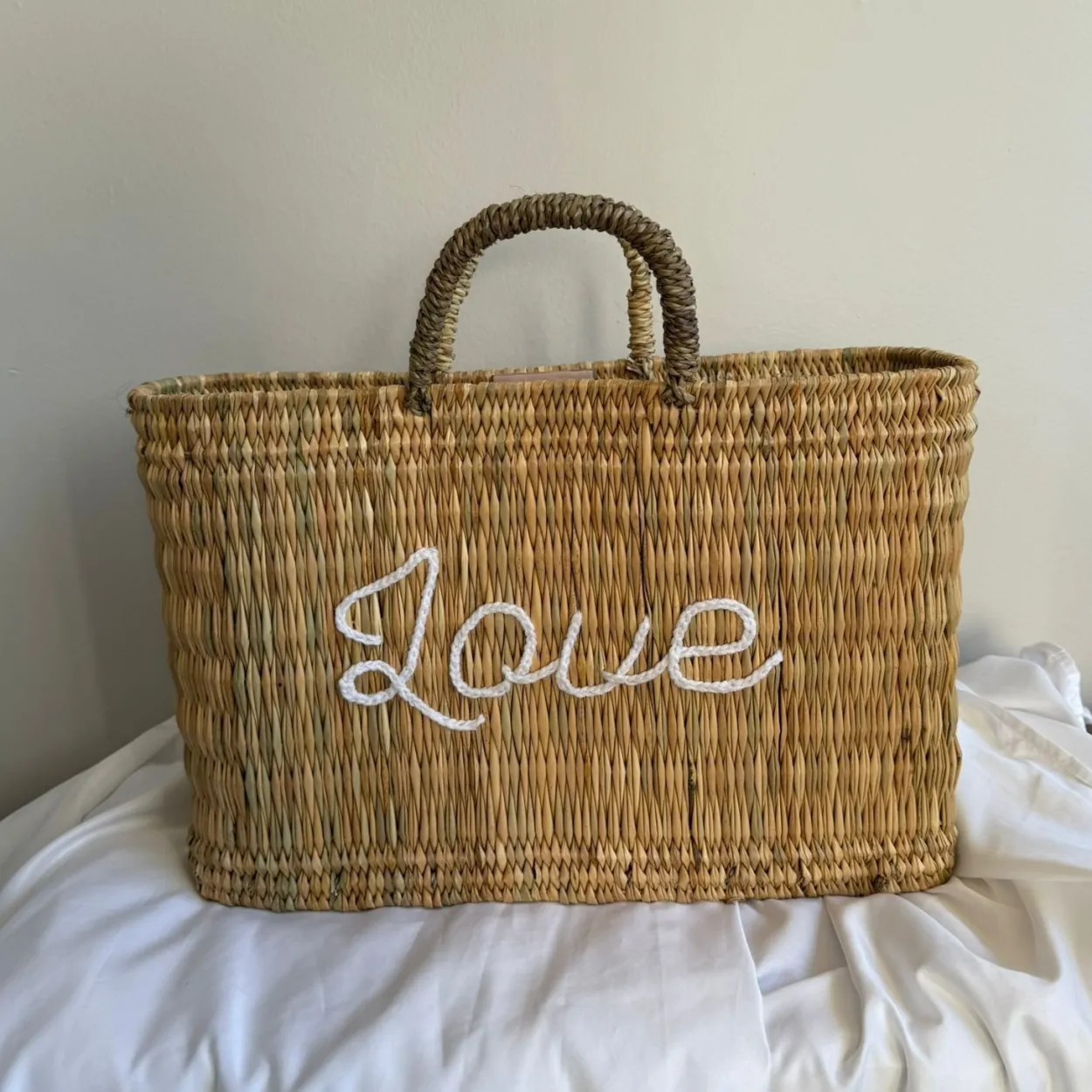 Limited Edition LOVE Reed Basket