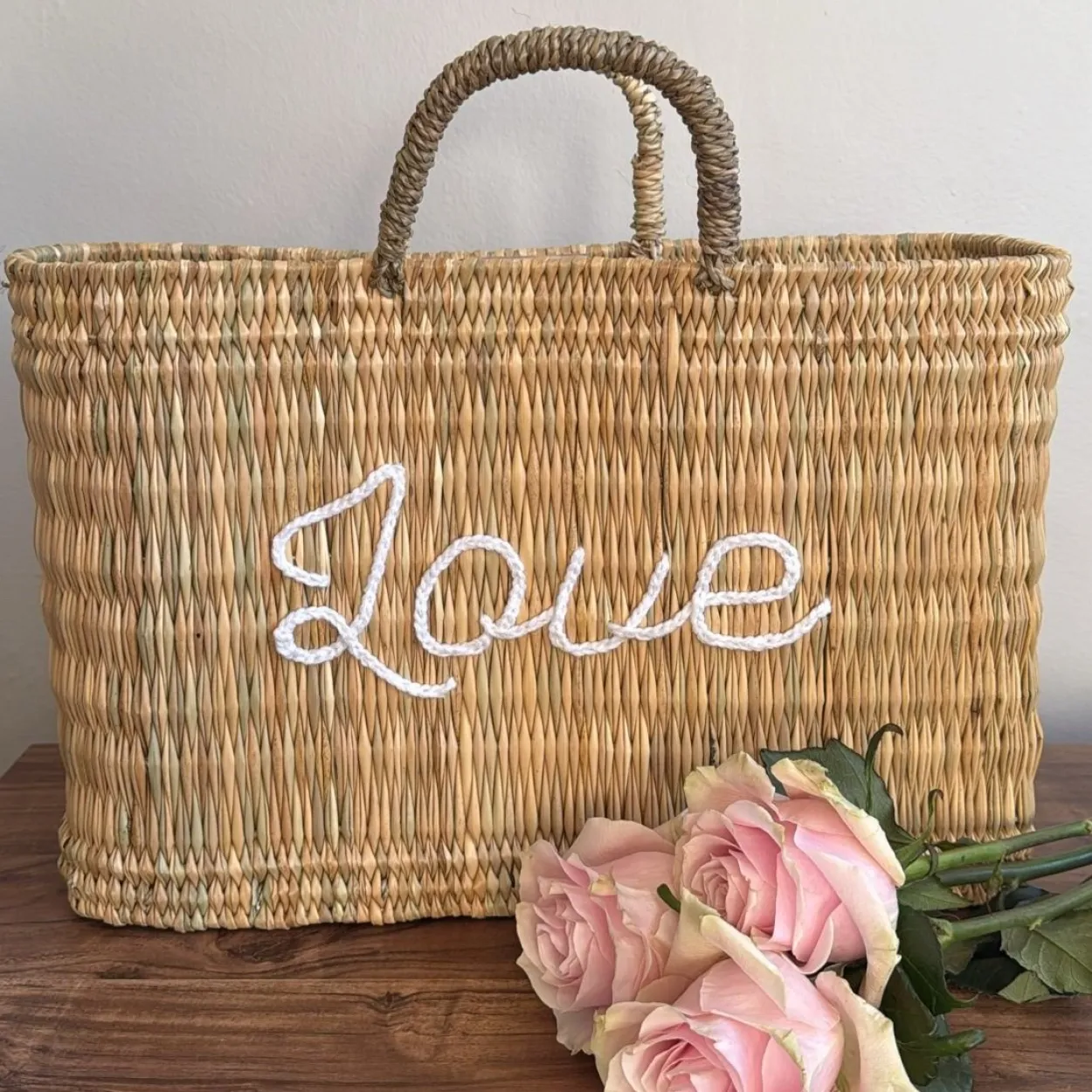 Limited Edition LOVE Reed Basket