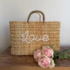 Limited Edition LOVE Reed Basket