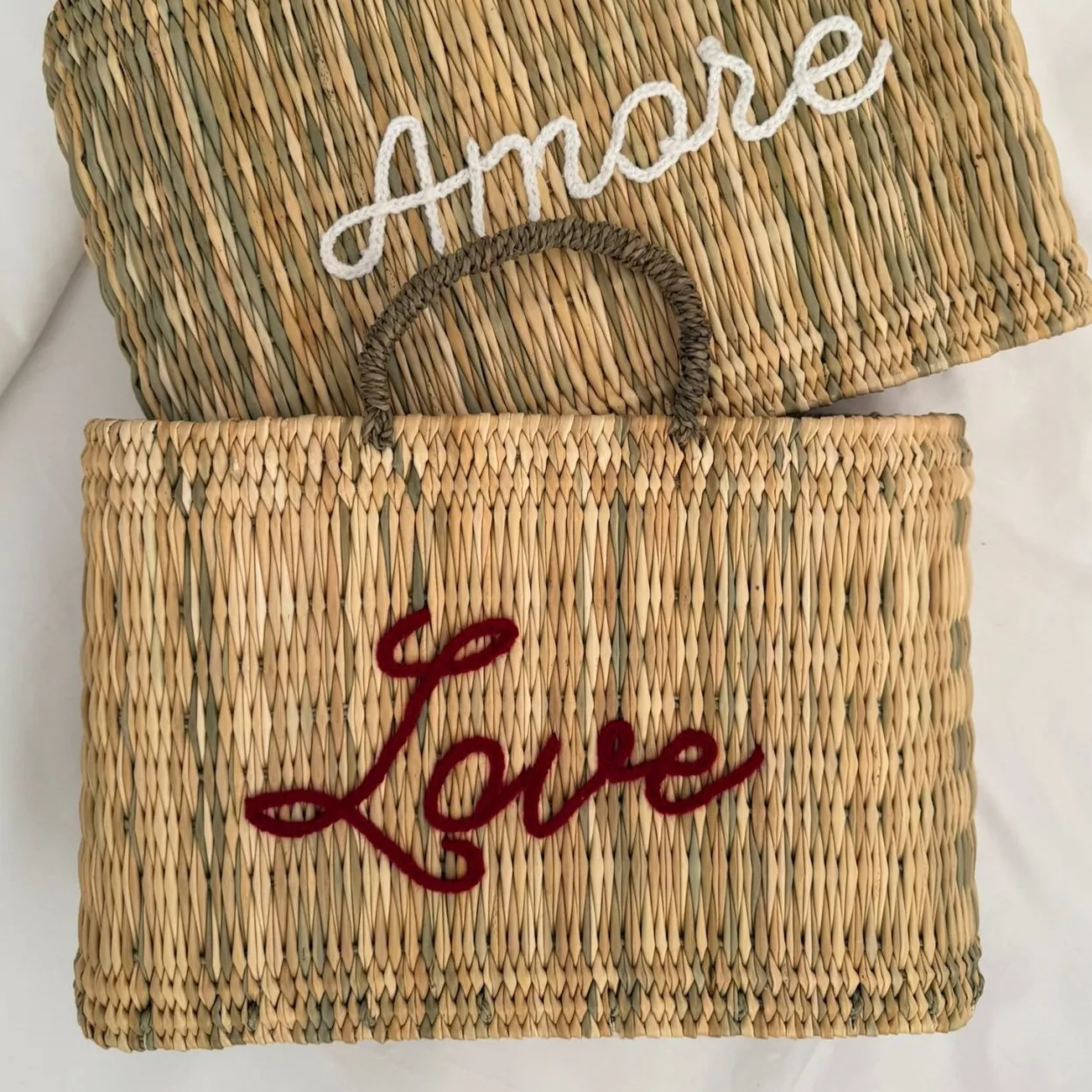 Limited Edition LOVE Reed Basket