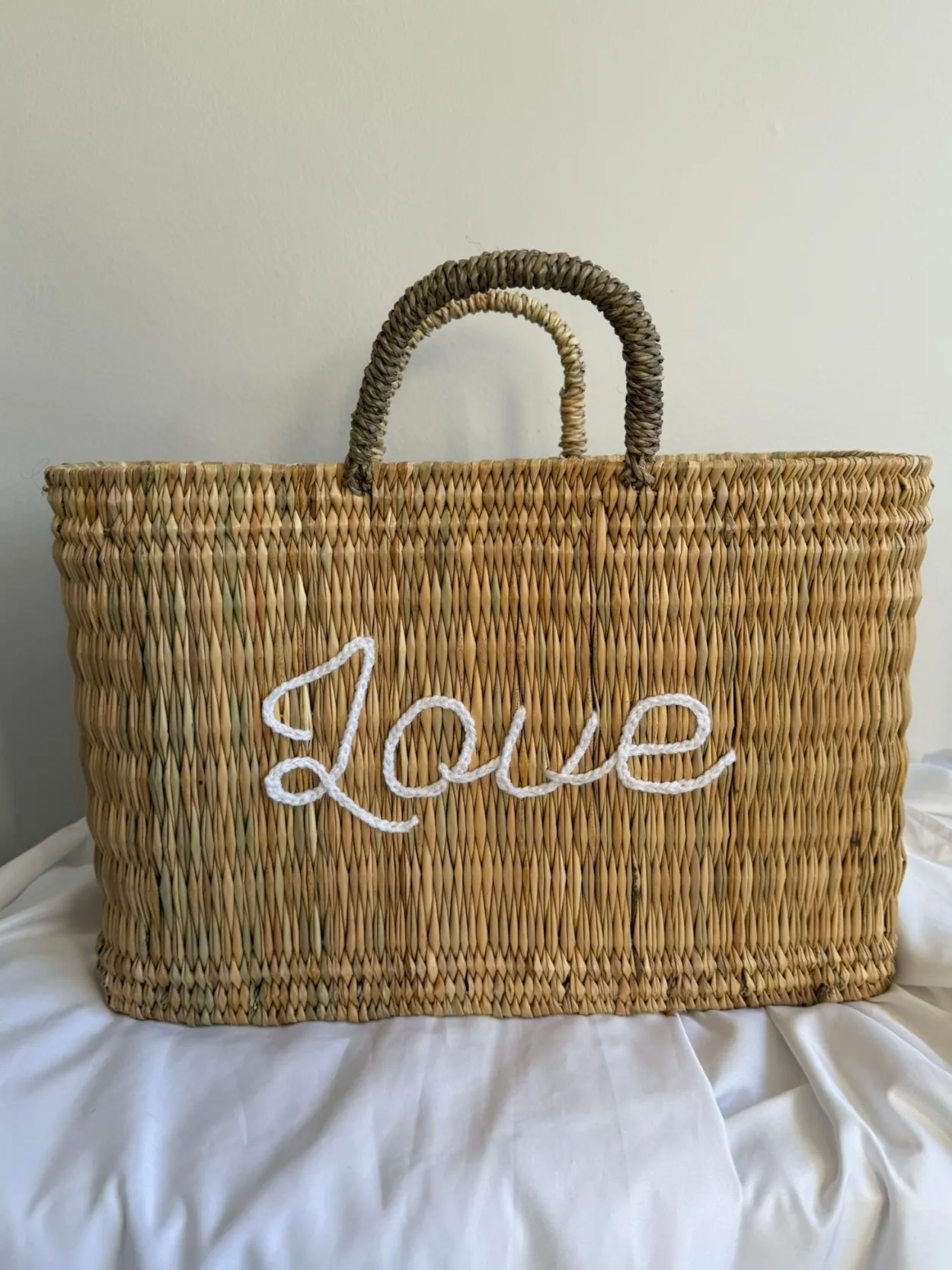 Limited Edition LOVE Reed Basket