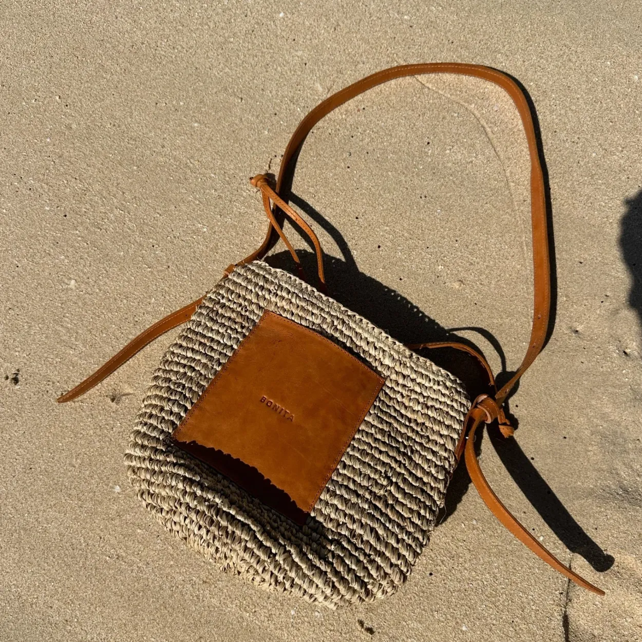 Limited Edition Raffia Bonita Bucket Bag