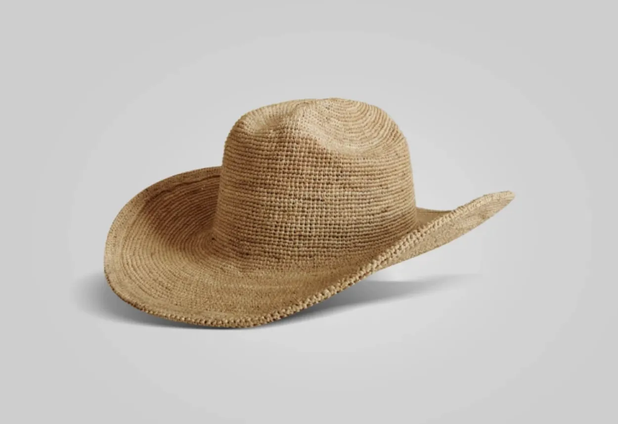 Luxe - Raffia Cowboy Hat