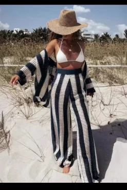 MAYA - Navy Knit Co-Ord