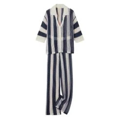 MAYA - Navy Knit Co-Ord