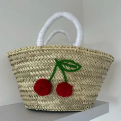 Medium Cherry Palm Basket