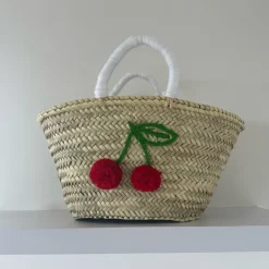 Medium Cherry Palm Basket
