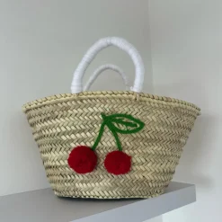 Medium Cherry Palm Basket