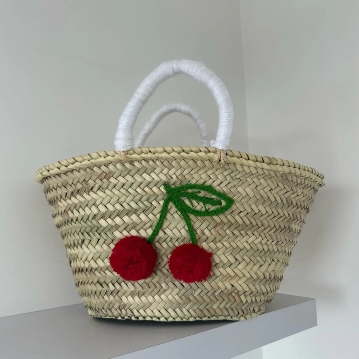 Medium Cherry Palm Basket