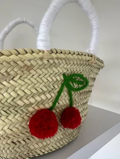 Medium Cherry Palm Basket