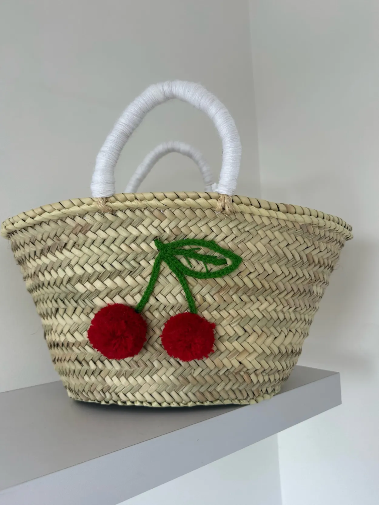 Medium Cherry Palm Basket