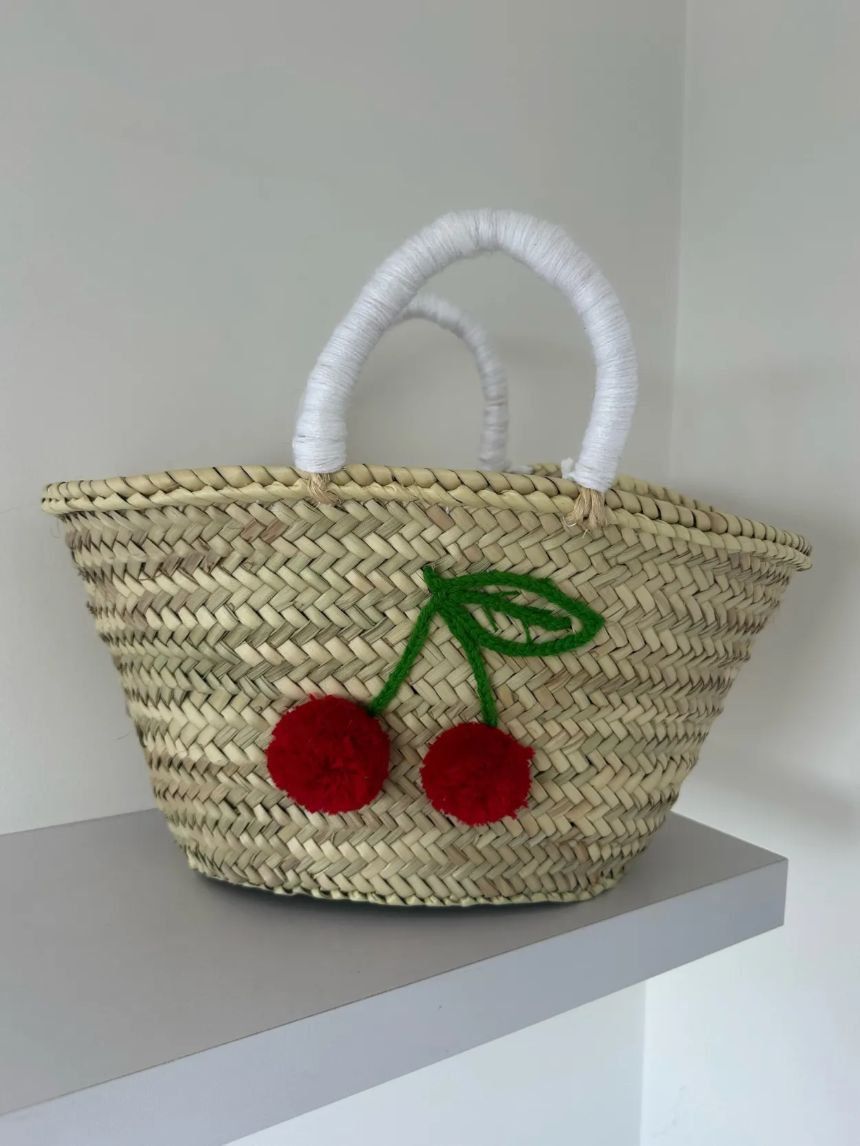 Medium Cherry Palm Basket